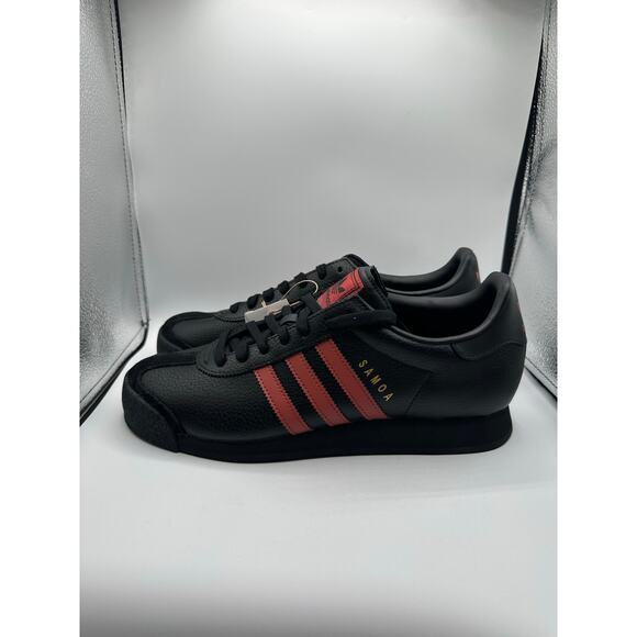 Adidas Samoa “ Black Preloved Ruby” size 10.5 men’s - Picture 1 of 7